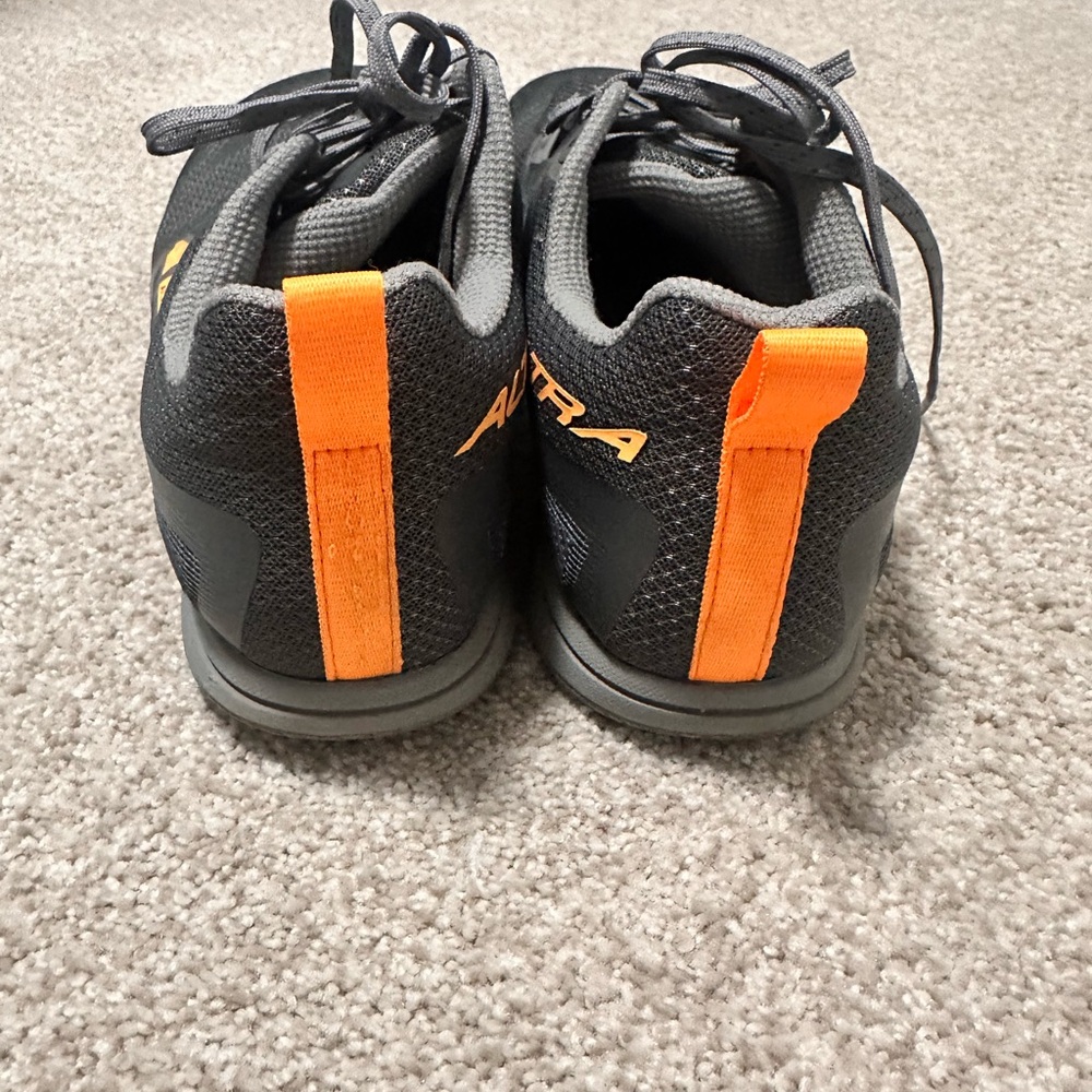 Altra Men's Athletic Shoes in Charcoal Gray with Orange Accents - Picture 4 of 7